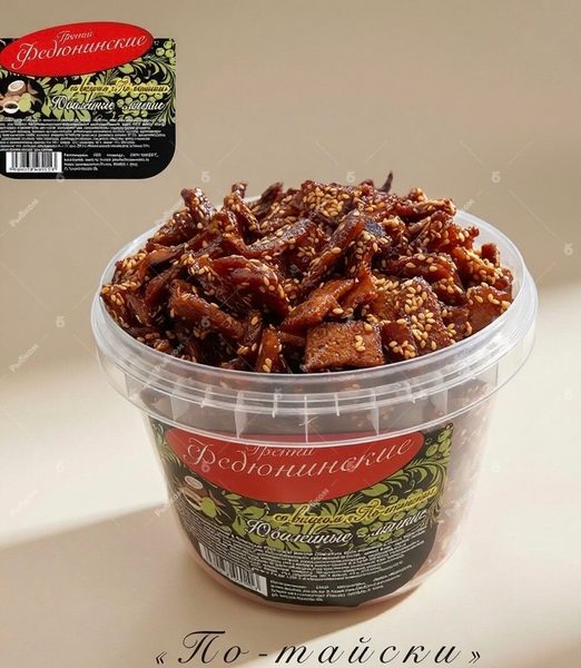 Гренки "Федюнинские" мягкие По-тайски ведро 900 гр.